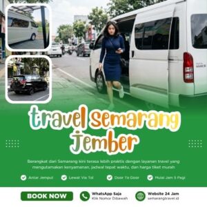 Cuma Disini🏆 Travel Semarang Jember Murah Bisa Antar Sampai Rumah