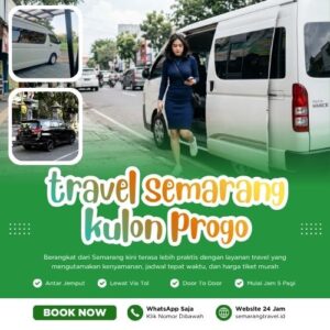 Cuma Disini🏆 Travel Semarang Kulon Progo Murah Bisa Antar Sampai Rumah