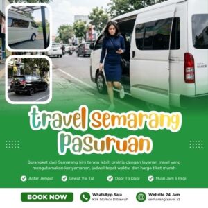 Cuma Disini🏆 Travel Semarang Pasuruan Murah Bisa Antar Sampai Rumah