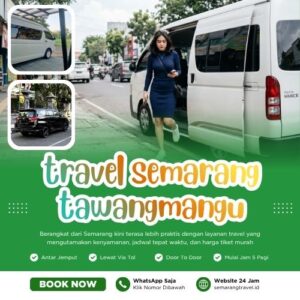 Cuma Disini🏆 Travel Semarang Tawangmangu Murah Bisa Antar Sampai Rumah
