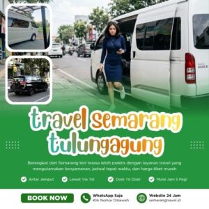 Cuma Disini🏆 Travel Semarang Tulungagung Murah Bisa Antar Sampai Rumah
