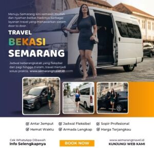 Cuma Disini🏆 Travel Bekasi Semarang Murah Bisa Antar Sampai Rumah