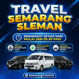 Cuma Disini! Travel Semarang Sleman Murah Bisa Antar Sampai Rumah