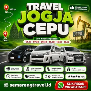 Travel Jogja Ke Cepu, Jadwal Berangkat Pagi Sampe Malam