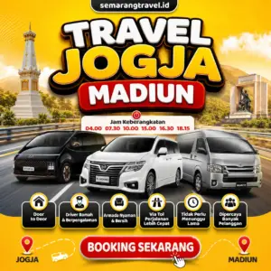 Travel Jogja Ke Madiun, Jadwal Berangkat Pagi Sampe Malam