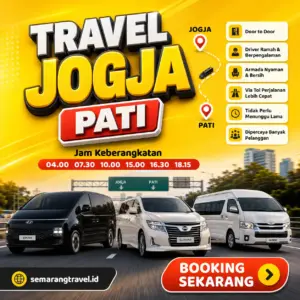 Travel Jogja Pati Tayu Hiace, Jadwal Berangkat Pagi Sampe Malam 24 Jam
