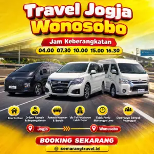 Travel Jogja Ke Wonosobo, Jadwal Berangkat Pagi Sampe Malam 24 Jam